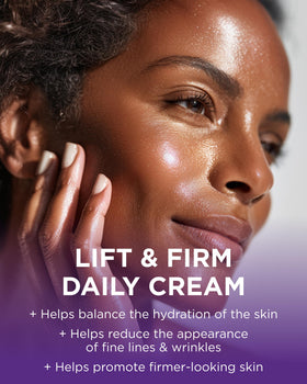 Andalou Naturals cream texture close-up illustrating smooth hydrating finish