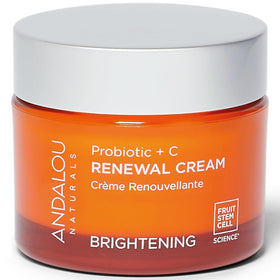 Andalou Naturals front jar shot showing product and clean design for easy identification
