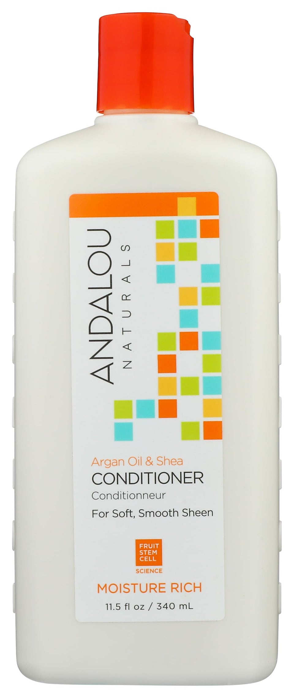 Andalou Naturals front bottle image showing clean ingredient focus and hydration benefits