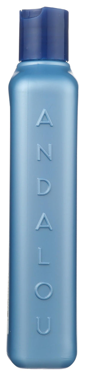 Andalou Naturals label close view showing nature-derived ingredients and benefits