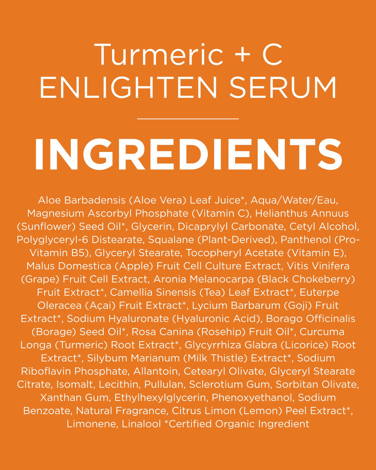 Andalou Naturals label close-up showing ingredients and cruelty-free certification benefit