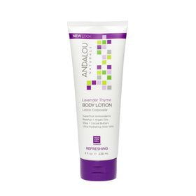 Andalou Naturals front packaging showing product and gentle lavender scent benefits