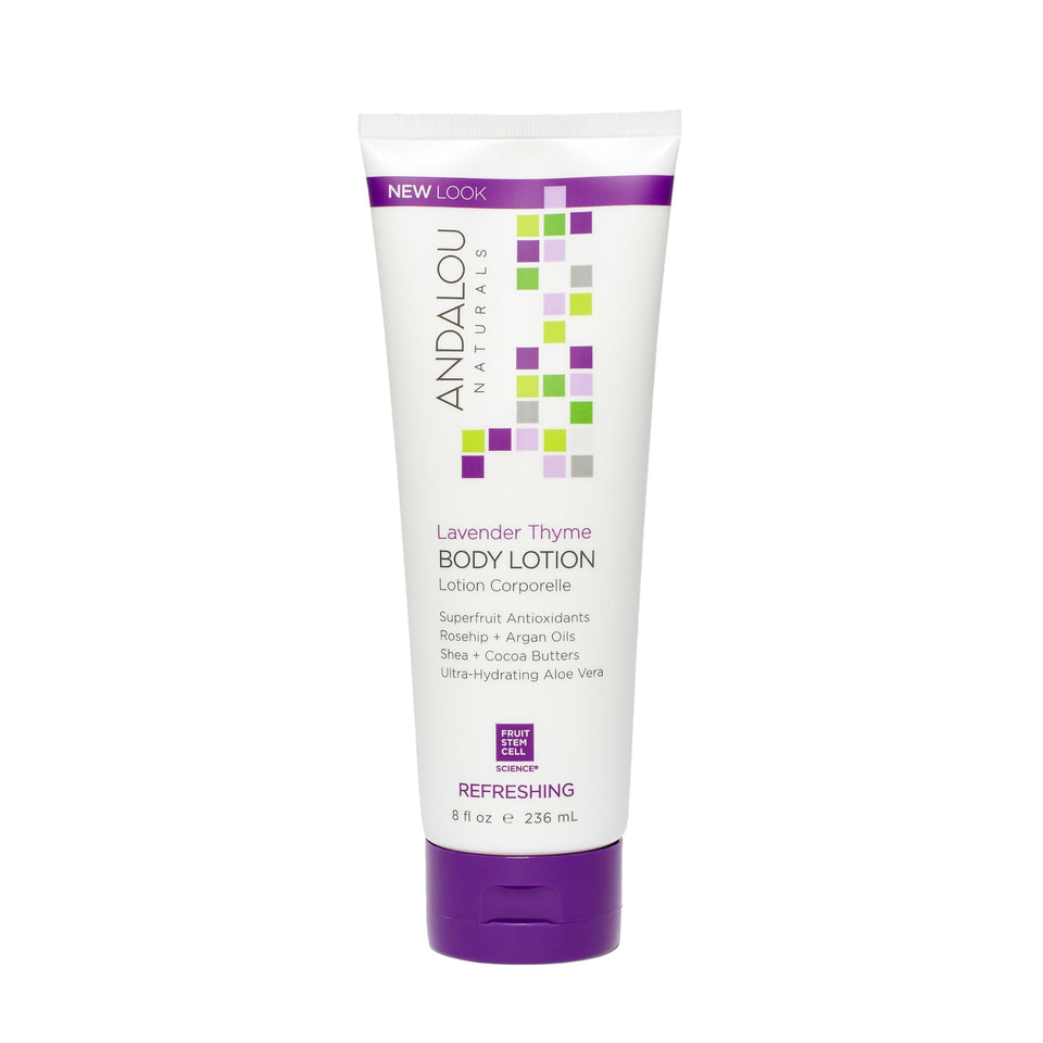 Andalou Naturals front packaging showing product and gentle lavender scent benefits