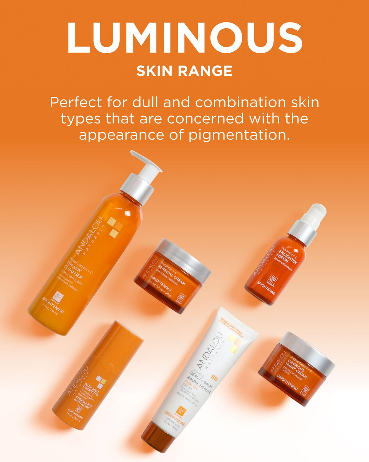Andalou Naturals cleanser styled on vanity for daily routine inspiration