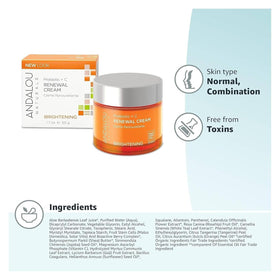Andalou Naturals dispensed on spoon showing controlled application and hygienic use