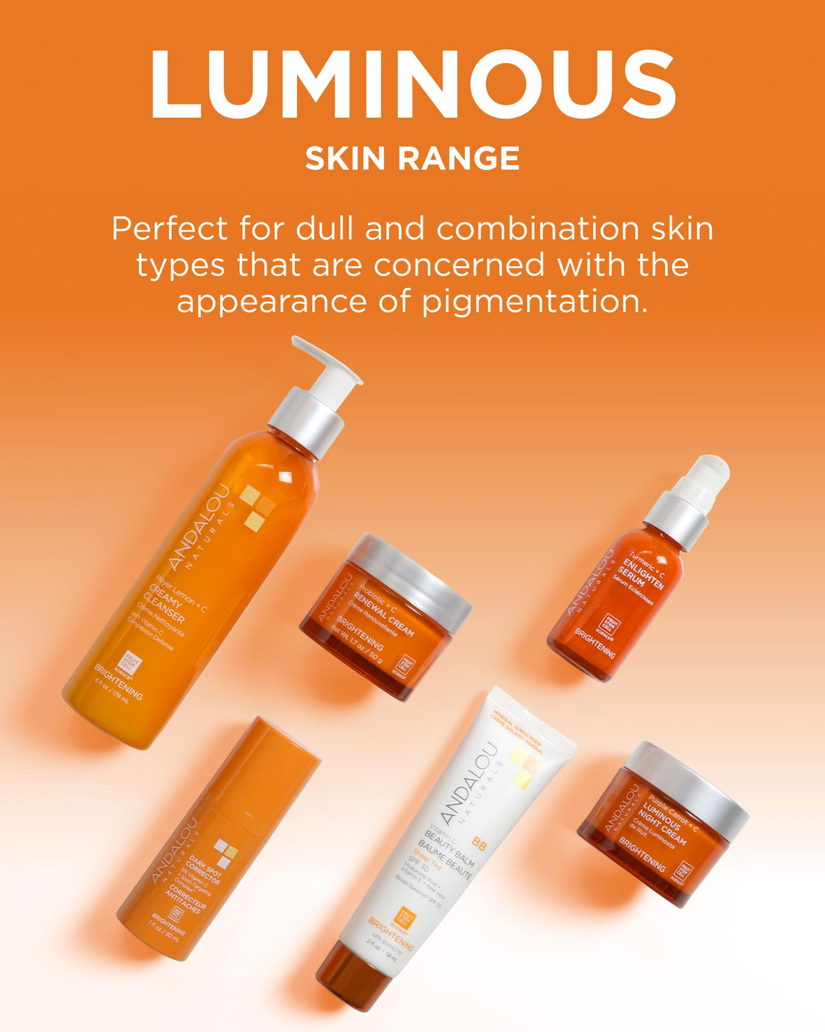 Andalou Naturals label detail focused on ingredients for ingredient transparency