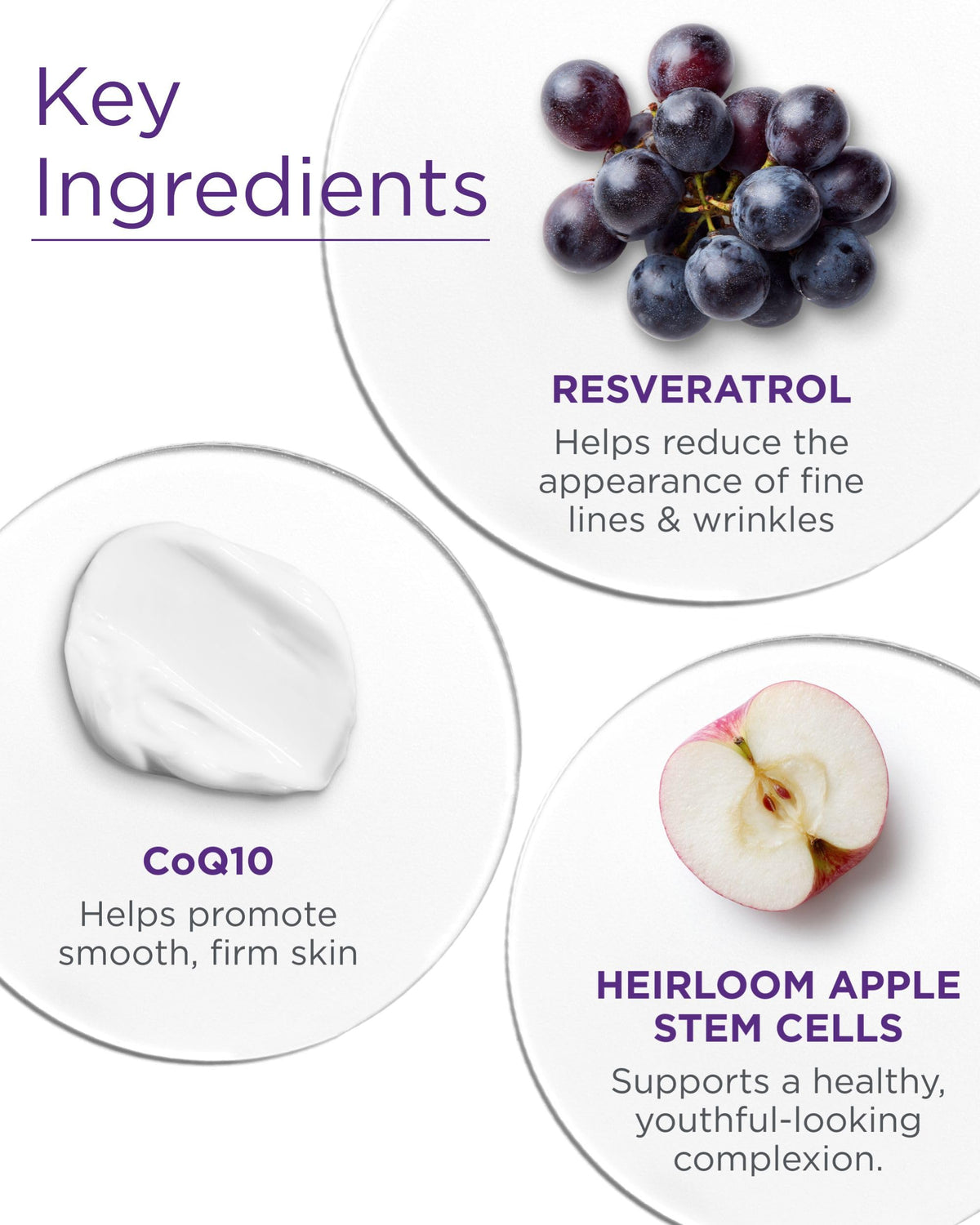 Andalou Naturals lid label close-up showing product name and clean formulation benefit