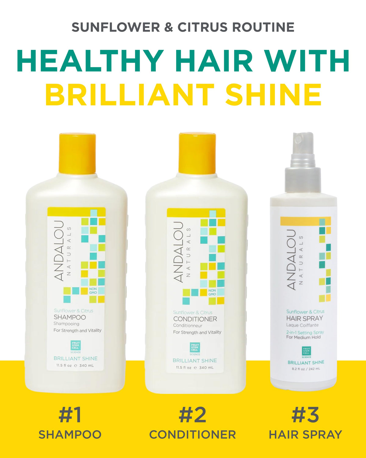 Andalou Naturals sunflower oil ingredient highlighting nourishment benefit