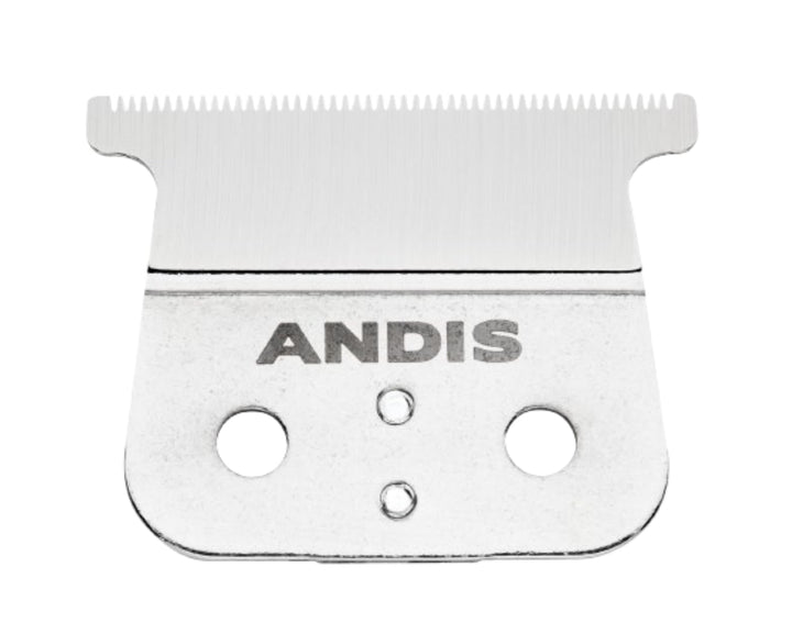 Andis 04720 front view showing silver T-Outliner blade for precise outlining