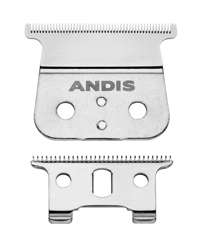 Andis GTX 04850 front profile showing blade edges for precise detail
