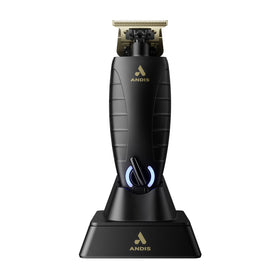 Andis GTX-EXO front profile showing slim ergonomic shape for precise grip