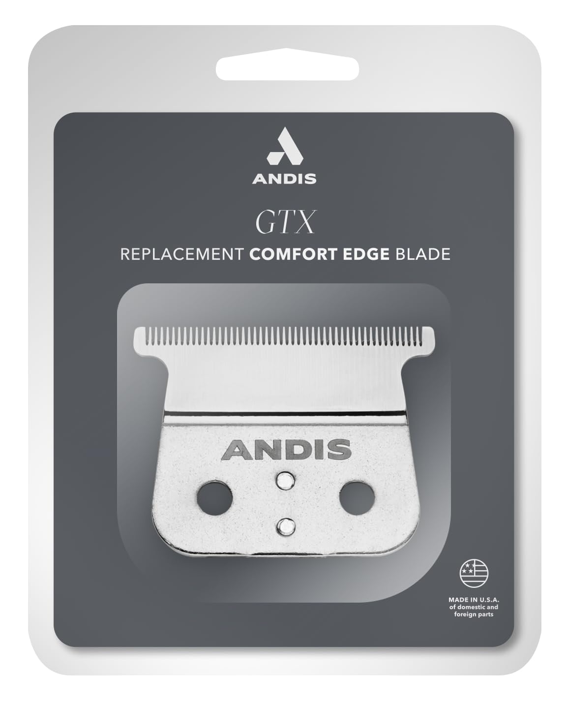 Andis GTX blade installed on T-Outliner demonstrating professional performance