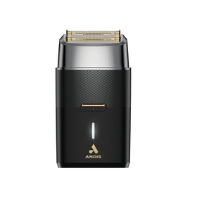 Andis Pro Foil Plus II front profile showing sleek ergonomic shape and easy handling benefit