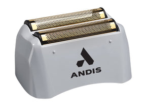 Andis ProFoil titanium foil close-up highlighting smooth glide and comfort