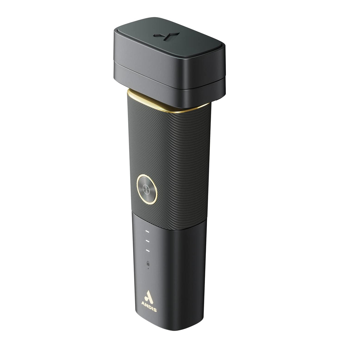 Andis reSURGE boxed with charger and accessories for ready-to-use convenience