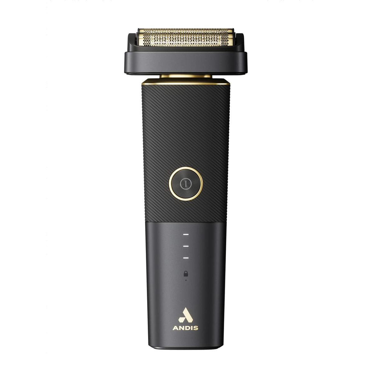 Andis reSURGE front view showing controls and sleek finish for professional use