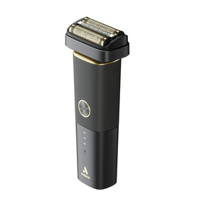 Andis reSURGE next to a full-size clipper showing compact, travel-friendly size