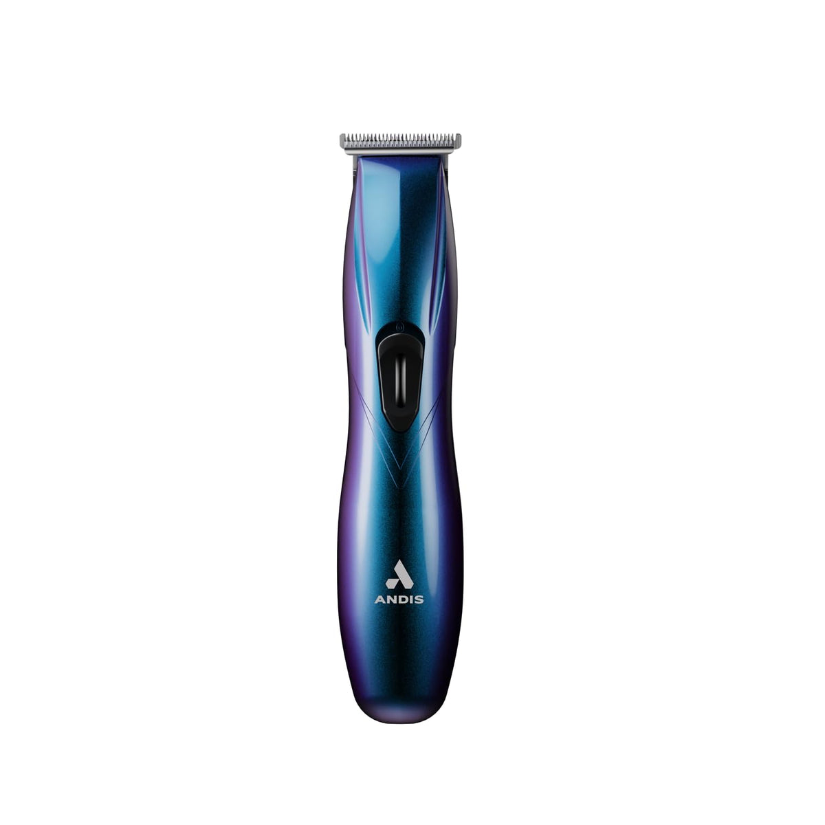 Andis Slimline Pro T-blade closeup showing precise edge for crisp detailing