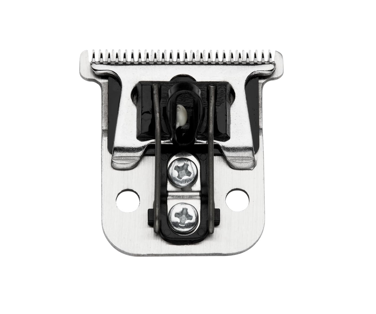 Andis close-up of deep tooth carbon stainless blade showing smooth cutting