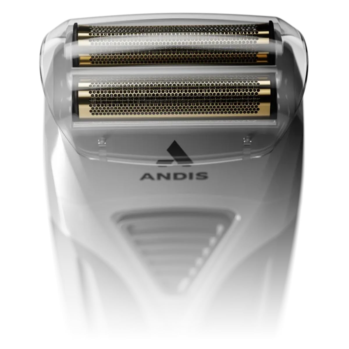 Andis TS-2 held in hand showing compact size and lightweight portability