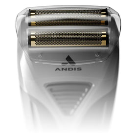 Andis TS-2 held in hand showing compact size and lightweight portability