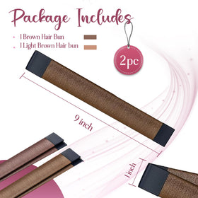 Andlane size comparison in hand showing compact travel-ready hair accessory