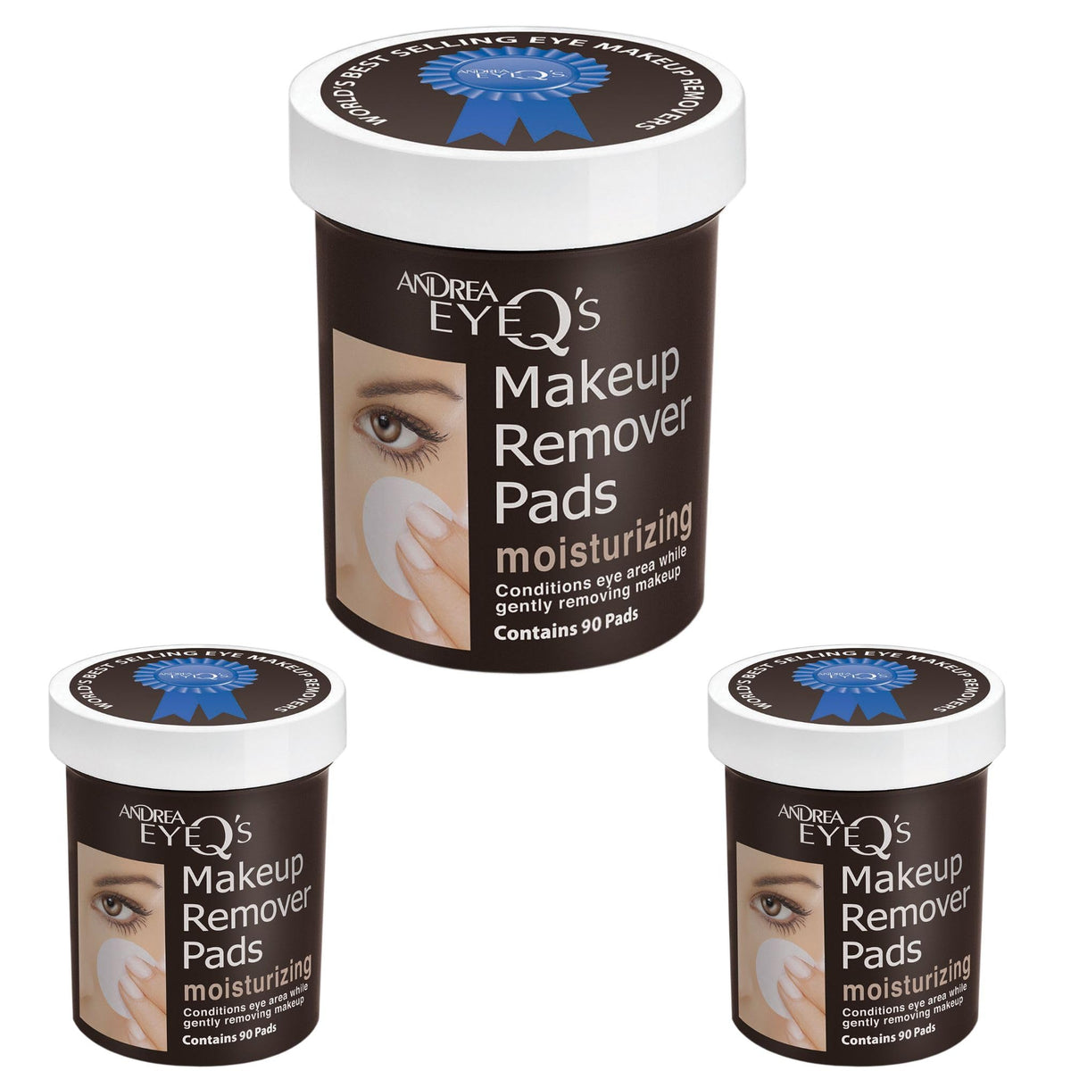 ANDREA front packaging showing pads and Aloe Vera benefit