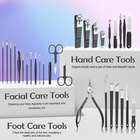 Andrea nail file and buffer texture showing grits for smoothing and shaping nails