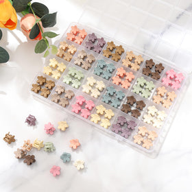 ANEESAA close-up of 3D flower detail highlighting smooth finish and cute look
