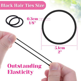 Anezus elastic holding a sleek ponytail offering discreet secure hold