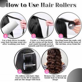 anezus medium roller with stainless clip demonstrating secure hold
