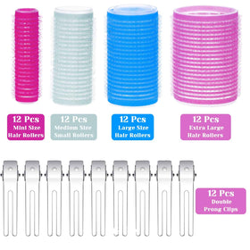 anezus rollers size range displaying four diameters for varied curls