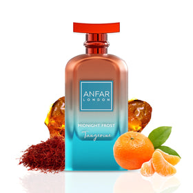 ANFAR LONDON bottle front view showing elegant design and luxury appeal
