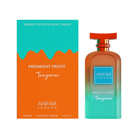 ANFAR LONDON bottle next to a common object illustrating the 100ml scale and value