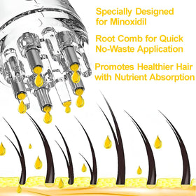 Angel Kiss close-up of roller tip showing precision outlets for clean application
