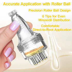 Angel Kiss transparent bottle revealing valve and squeezable reservoir for controlled flow