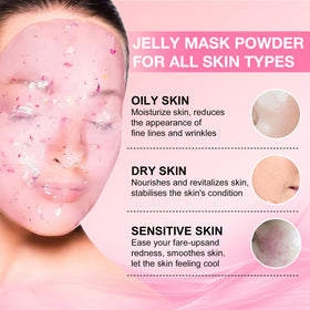 Angeland jelly texture close-up highlighting smooth hydrating gel