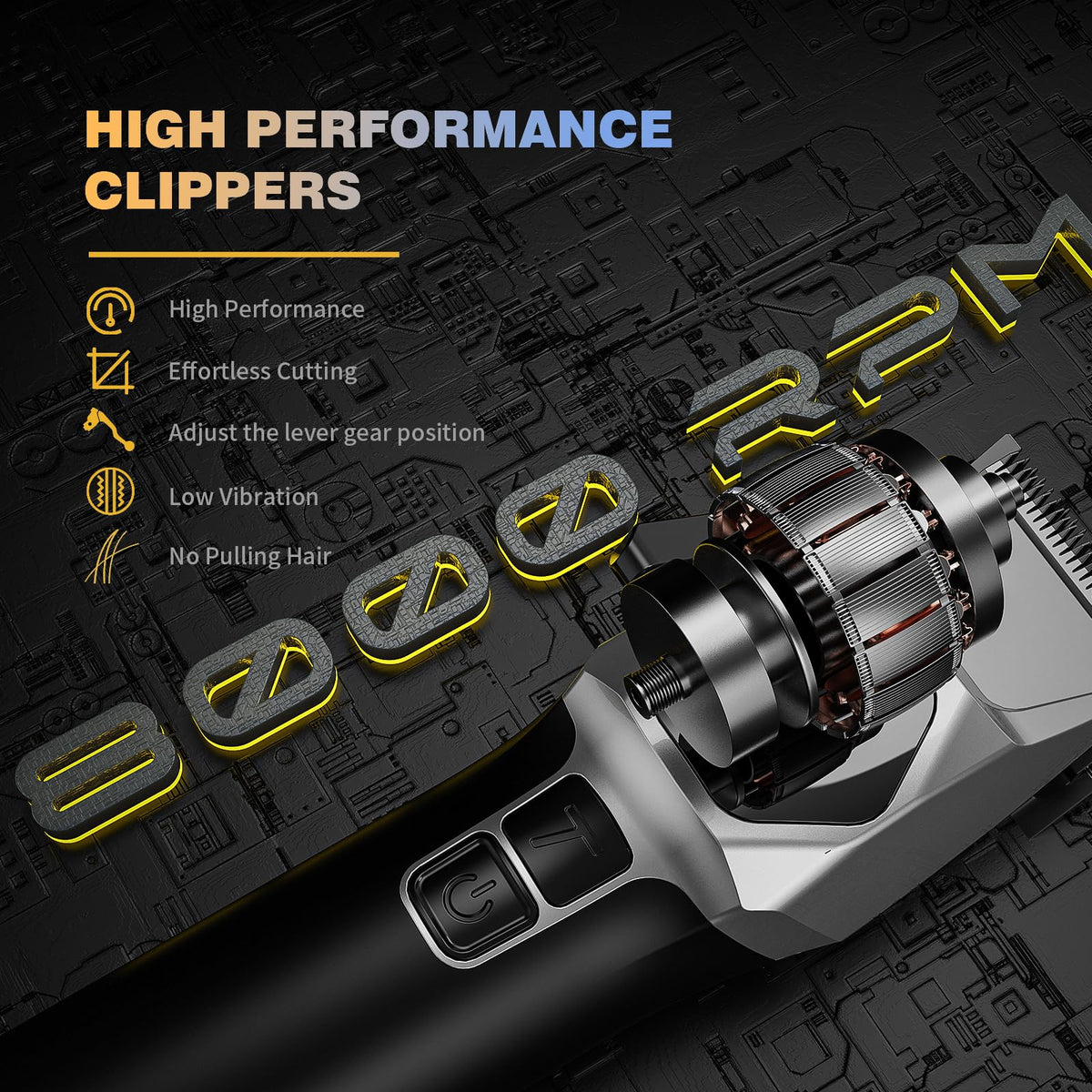 ANGFAN close-up of 440C steel blades highlighting durable edge and smooth cut