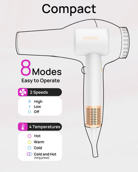 ANIEKIN finished hair texture showing smoother, shinier results