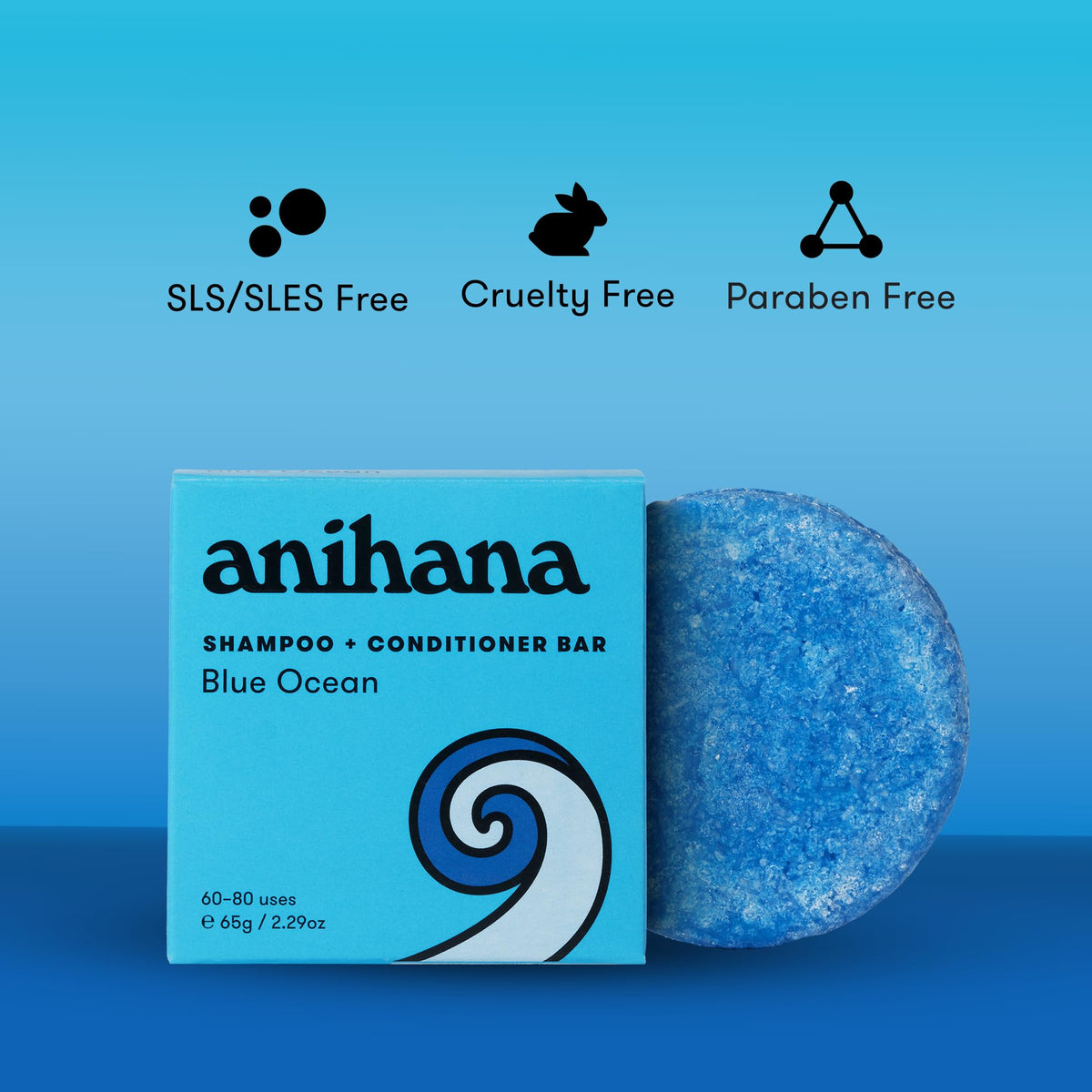 ANIHANA bar in hand to show compact travel-friendly size benefit