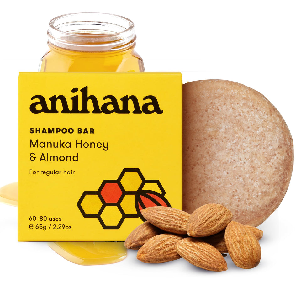 ANIHANA front packaging showing bar and branding, sustainable benefit