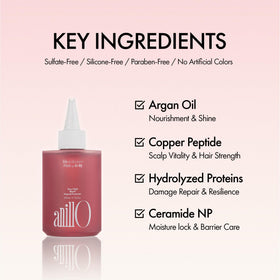 ANILLO close-up of liquid texture before conversion, highlights fast absorption benefit