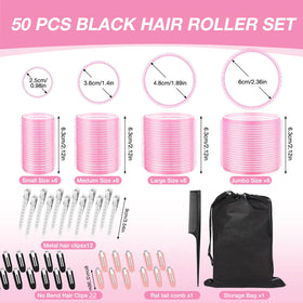 AnJOLi four roller sizes laid out illustrating style options