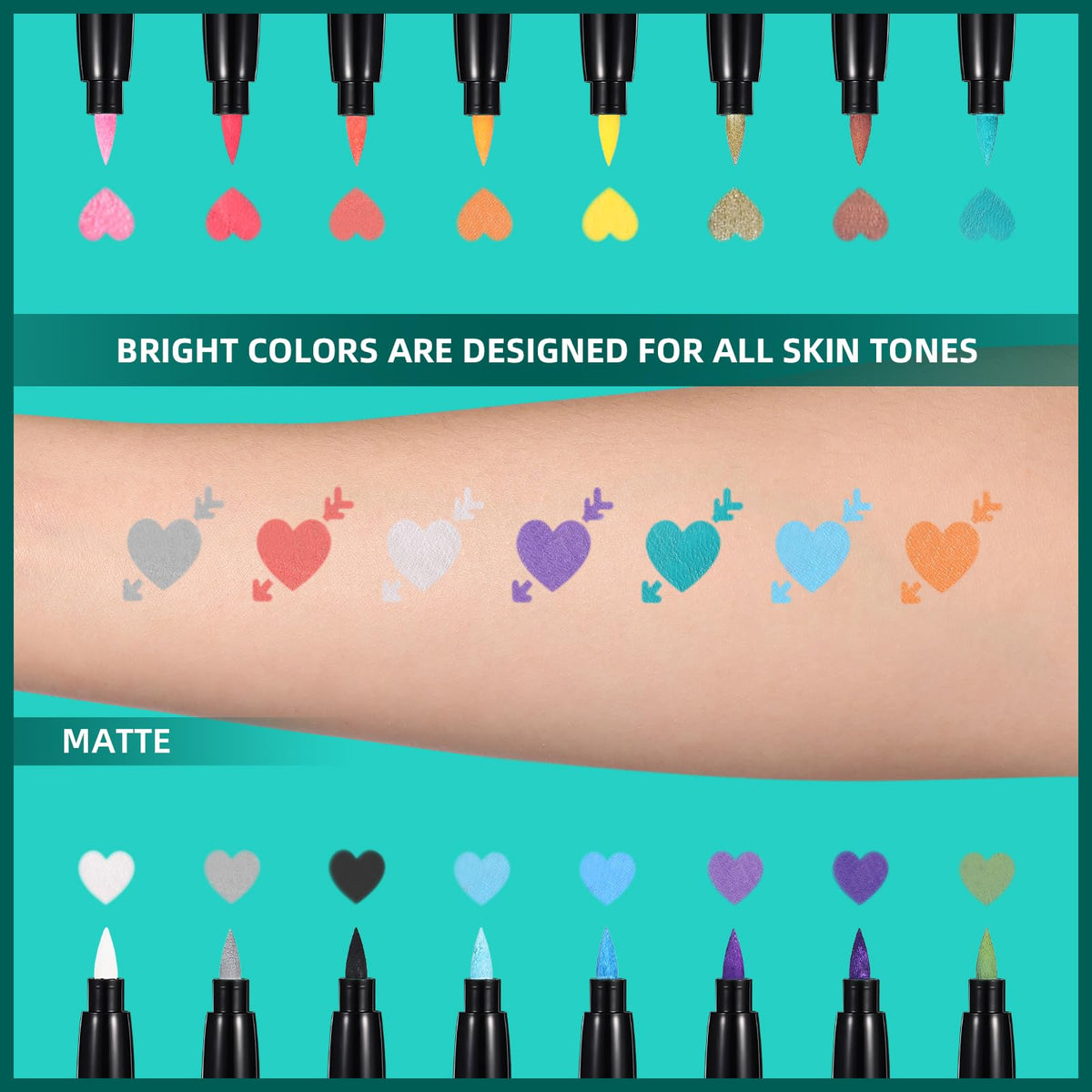 Anmmy temporary tattoo on forearm during application, quick application benefit