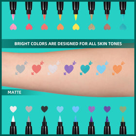 Anmmy temporary tattoo on forearm during application, quick application benefit