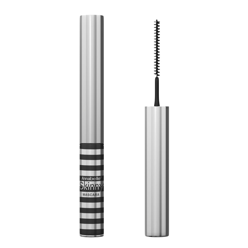 Annabelle mascara front packaging shows compact tube and recyclable box benefit
