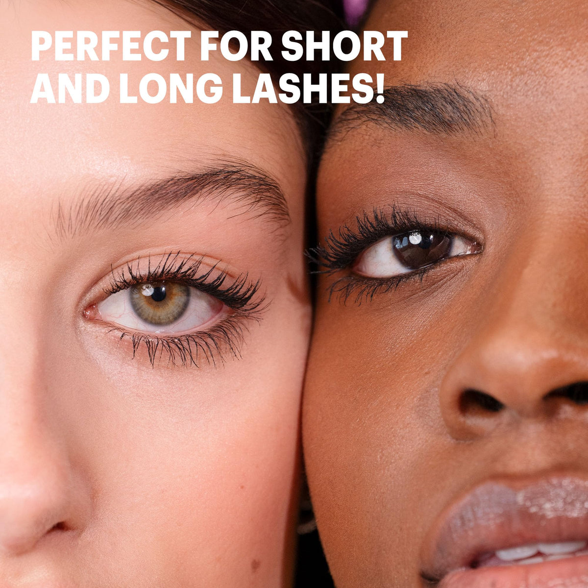 Annabelle mascara size comparison next to lipstick shows travel-friendly compactness