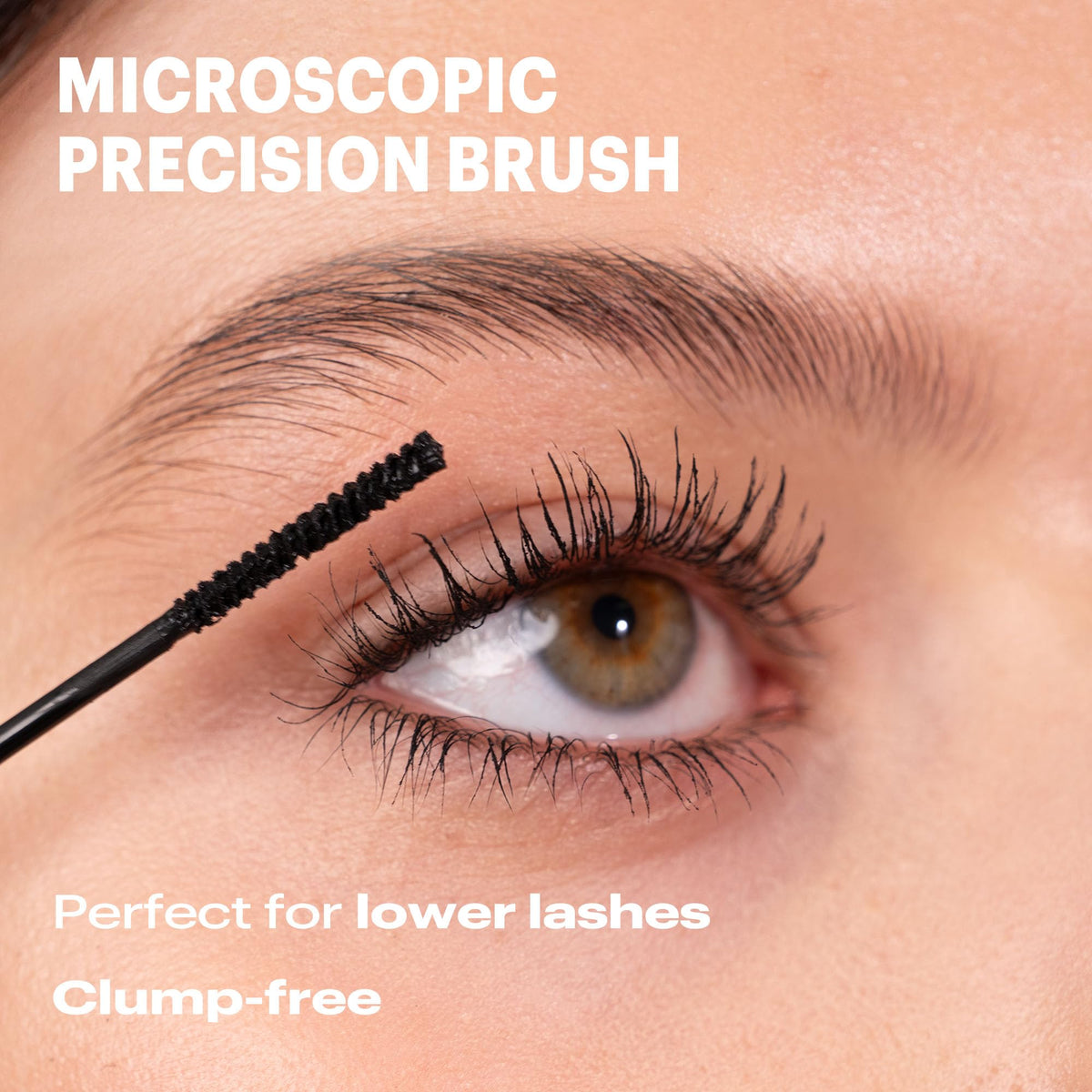 Annabelle mascara swiped stroke displays smooth, non-clumping black finish