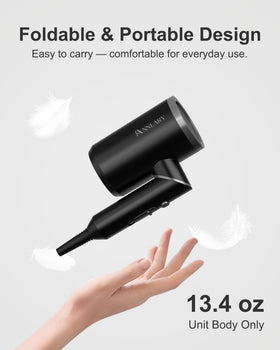 ANNLARY concentrator in use delivering focused airflow for precise styling