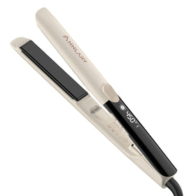 ANNLARY front view of 1-inch flat iron showing sleek body and plates, quick styling benefit